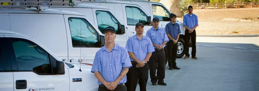 KIC Refrigeration crew ready for Mini Split Repair jobs across New Franklin
